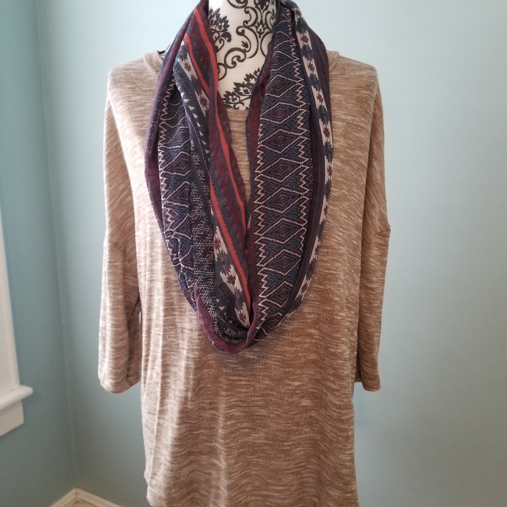 Sweater with Scarf Set